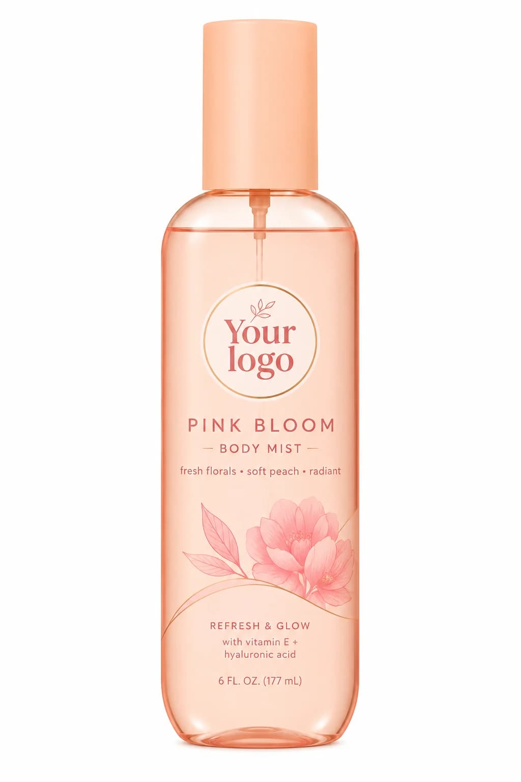 Your Logo cashmere body mist packaging reference