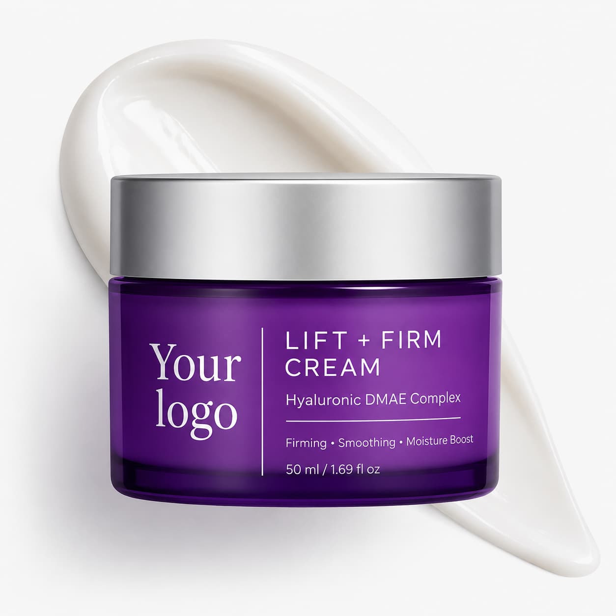 Your Logo dmae firming and lifting cream packaging reference