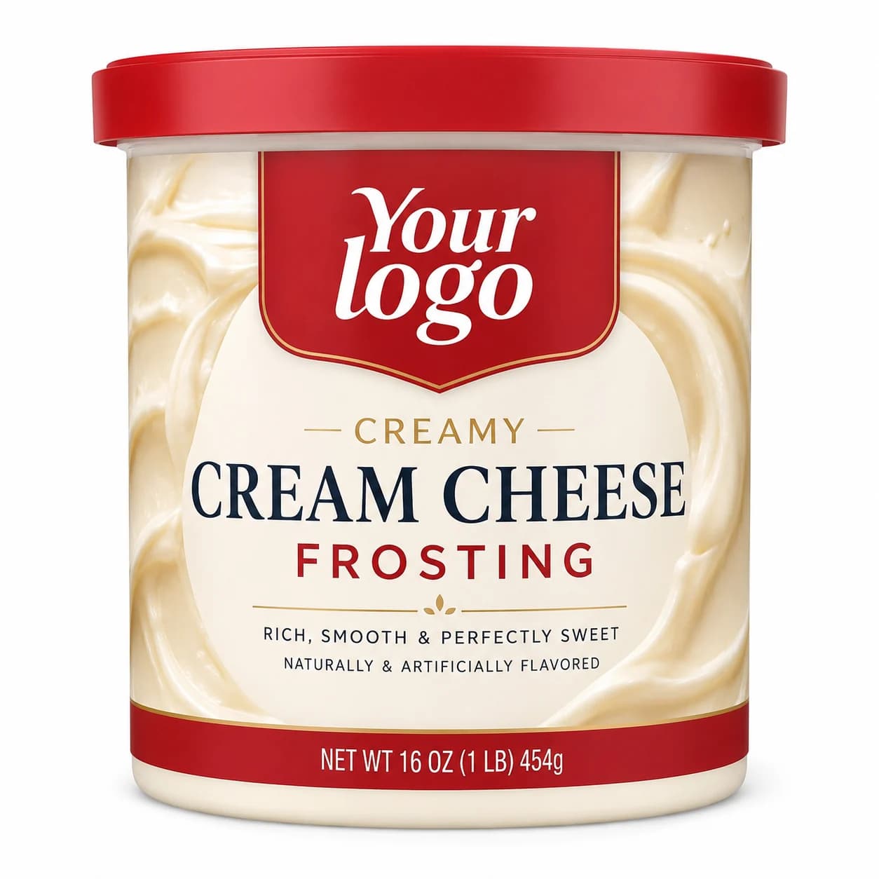 Your Logo creamy hair styling cream packaging reference