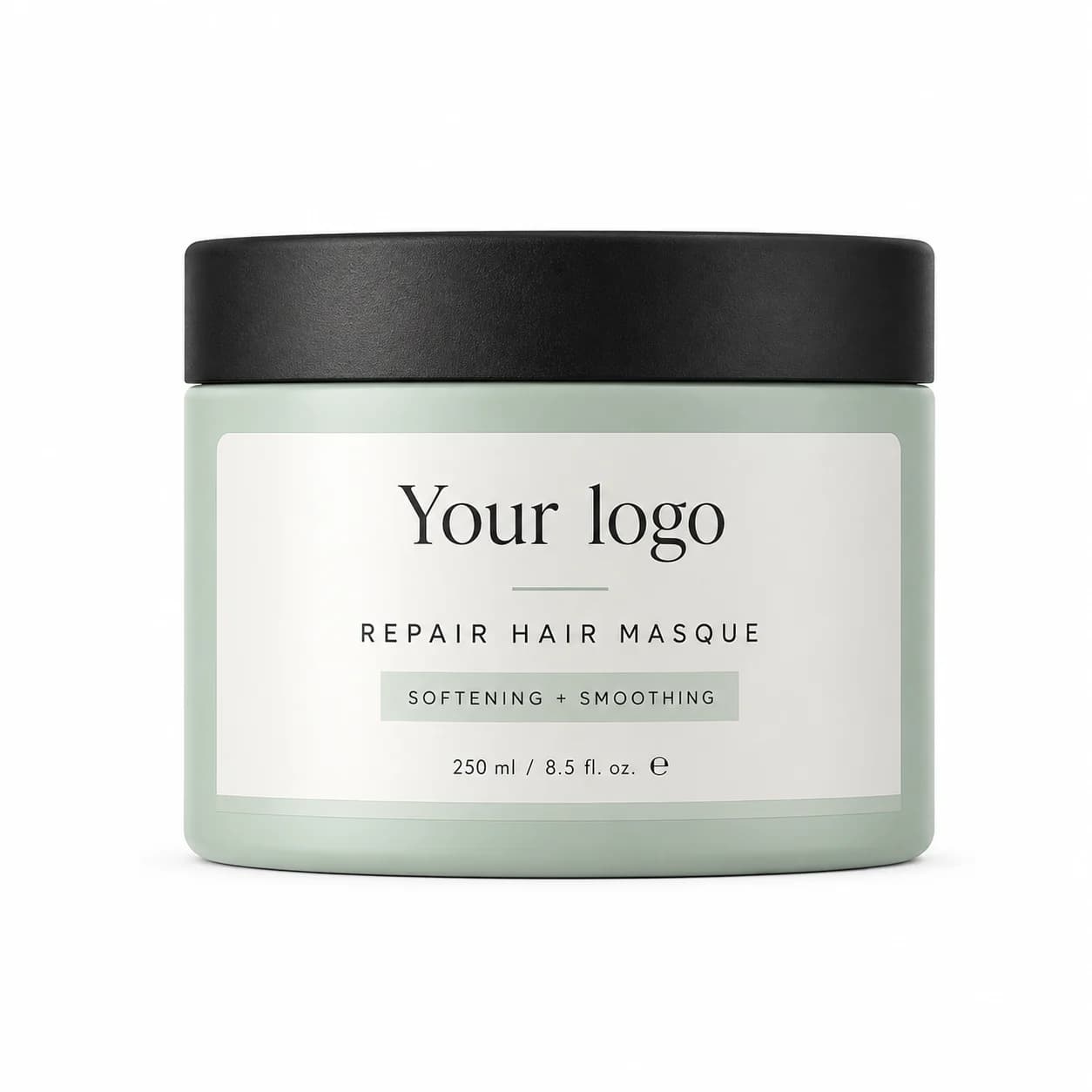 Your Logo moisturizing hair mask packaging reference