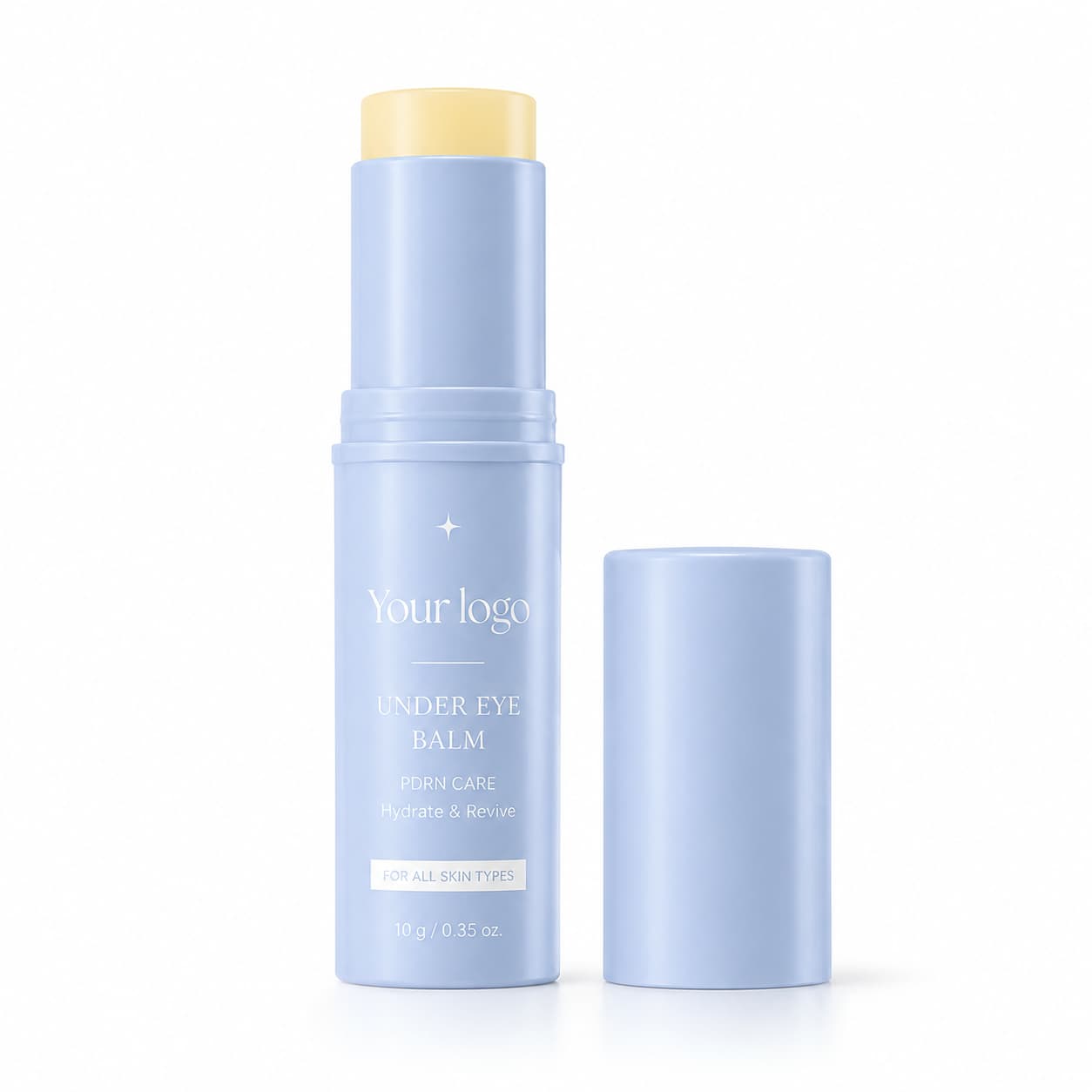 Your Logo pdrn under eye balm packaging reference
