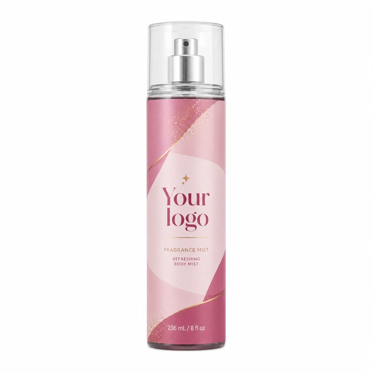 Your Logo women's body mist packaging reference